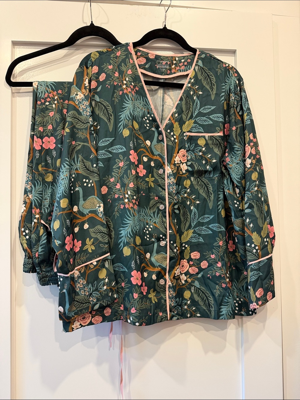 Rifle Paper x Summersalt Cloud 9 Pajama set
